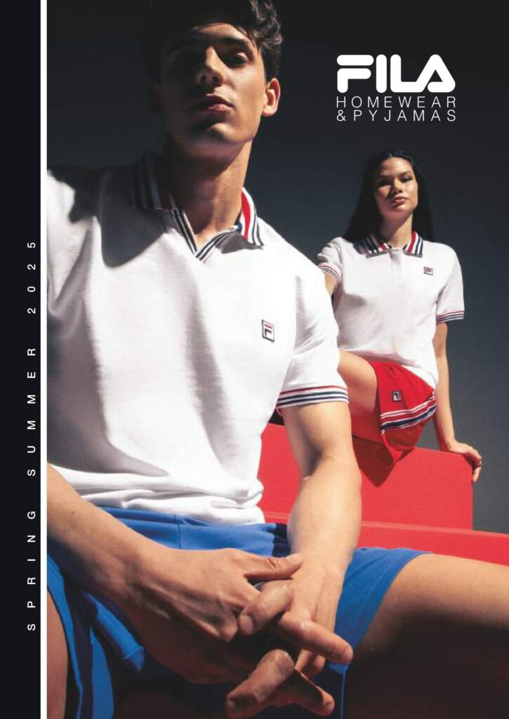 fila home wear pyjamas verano 2025