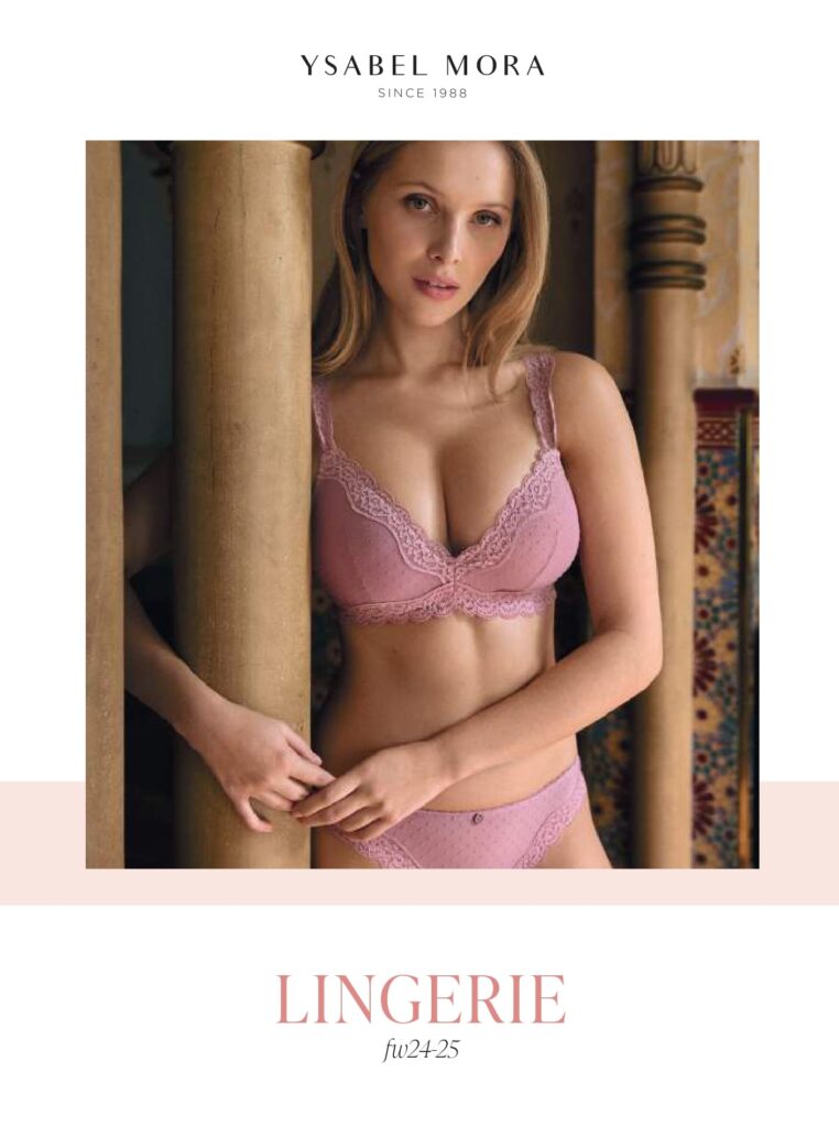 ysabel mora lingerie invierno 2024